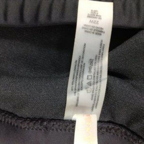 Raisins Curve Shoreline black tummy thinner Bottoms size 22W - Picture 5 of 6